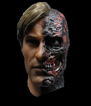 Latex horror mask