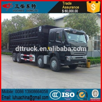 Sinotruk howo a7 sand stone transport dump truck