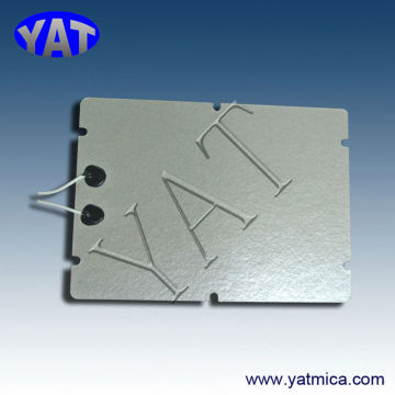muscovite/ phlogopite mica etched foil heater
