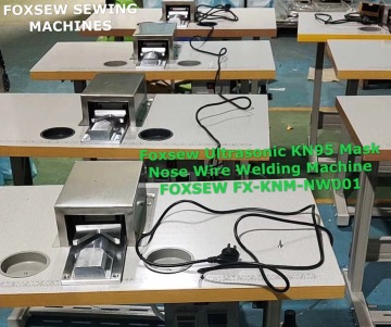 Ultrasonic N95 Mask Nose Bridge Fixing Machine