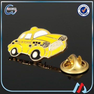 sedex 4p yellow new york cloisonne metal car badge