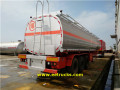 3 As 50CBM Petroleum Tanker Aanhangwagens