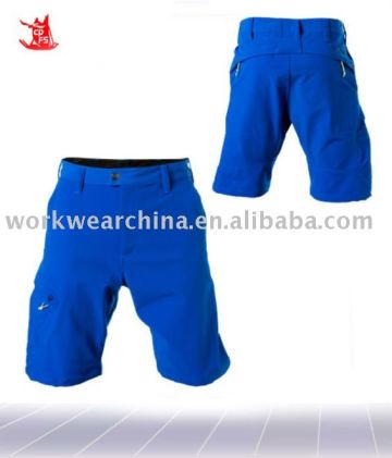 Blue Mens cargo shorts