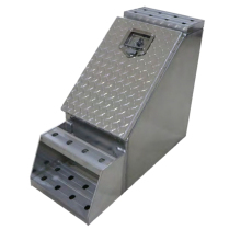 Heavy Duty Truck Diamond Step Tool Box