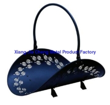 Log Basket With  Punching Border