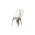 Odkryty Metal Retro Industrial Tolix Side Chair