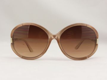 Plastic Acetate Frame Brand Name Sun Glasses Brown Tom Ford Sandrine Tf124 74f