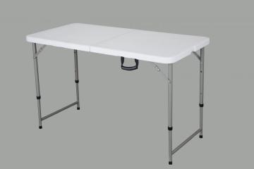 4FT Fold In Half Rect Table