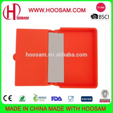 Silicone production name card holder, OEM welcome