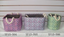 Cheap Fabric Baskets,Canvas Storage Baskets