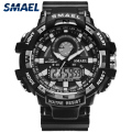 SMAEL Heren Militair Horloge LED Quartz Klok Sport