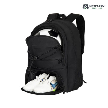 Large Capacity Shoe Compartment Laptop Soccer Bag