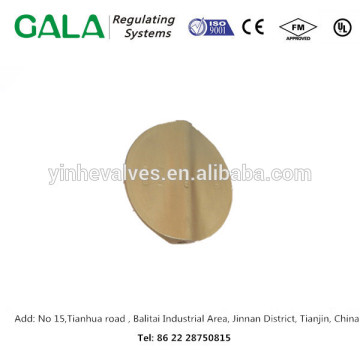 brass butterfly valve disc/oem metal parts/casting of bronze