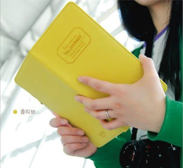 Korean passport holder passport package multifunctional travel long section nice passportcase