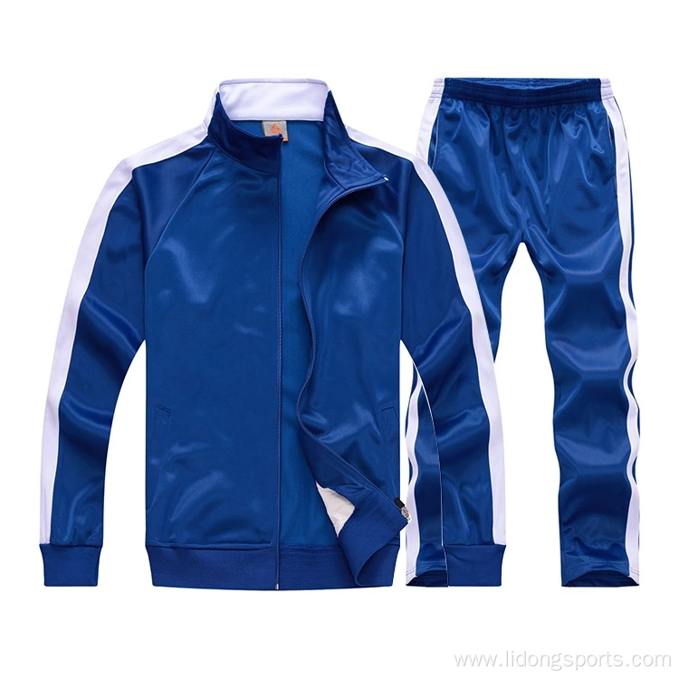 Wholesale Adult Sport Wear Suit Men Sports Tracksuits