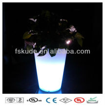Fashion Night Glowing LED Flower Pot, Multi Color Changing Flower Pots