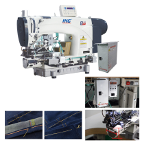Máquina de coser de cilindro de dobladillo industrial usado
