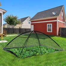 Customized Pond Covers Dome for Outdoor Fish Ponds & Netting Cover for Backyard/Garden