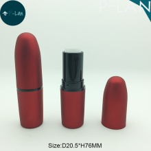 Soft Touch Bullet Shaped Lipstick Container In Stock