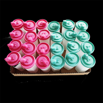 Plastic sauce bottle dispenser