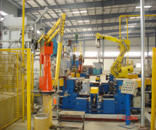 Electric gravity casting machine