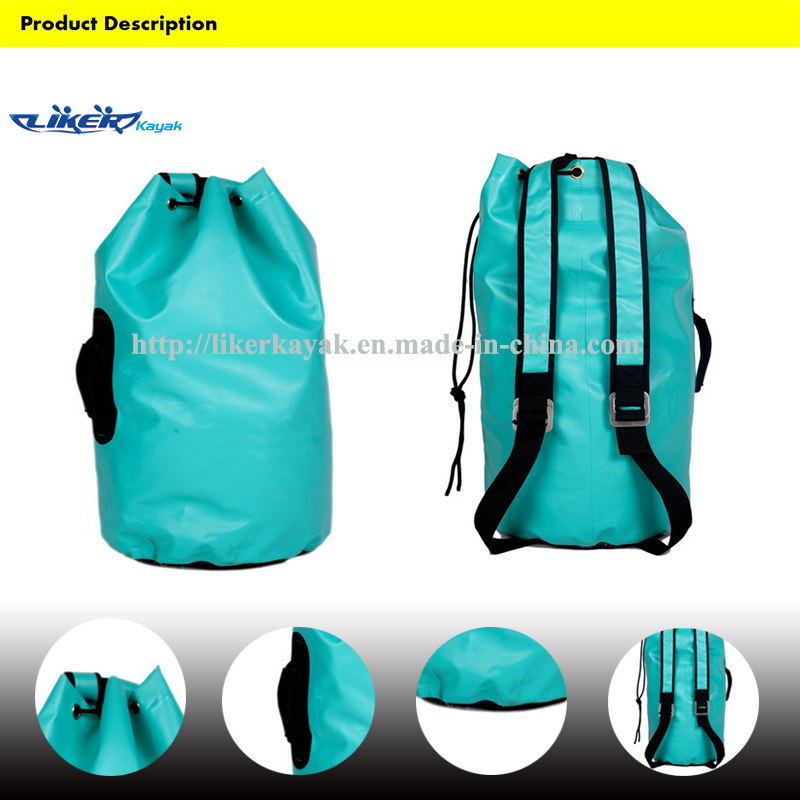 420d Young Sports Fluorescent Blue Waterproof Backpack