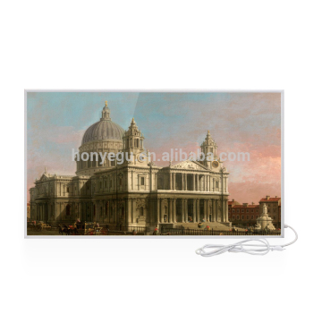 Infra Painted Heaters Wall Mounted Electric Infrared Picture Heaters Decorative Heating Panel