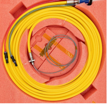 Laser fiber optic cables