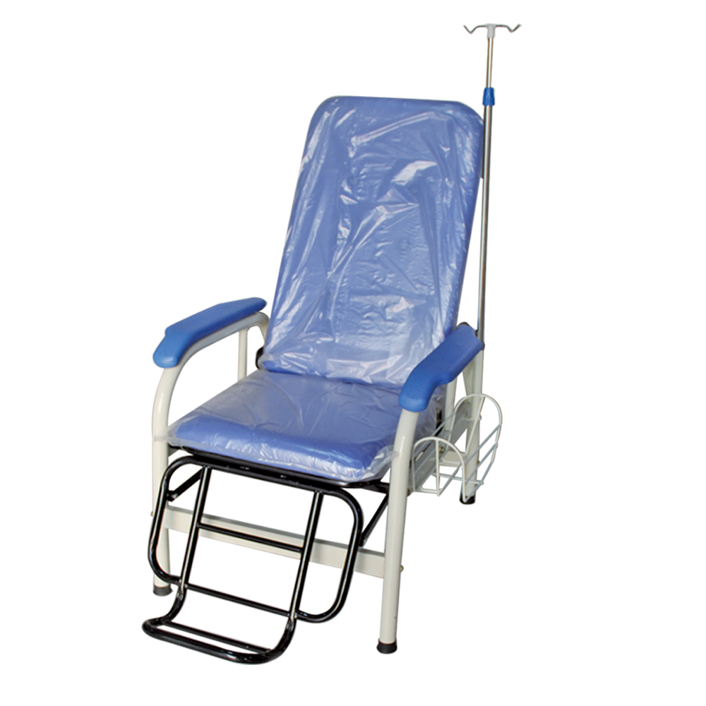 Comfortable Hospital Backrest Adjustable Iv Infusion Chair, High