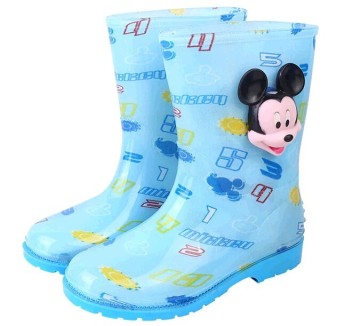 Moho hot sell Lovely kids pvc rainBoots