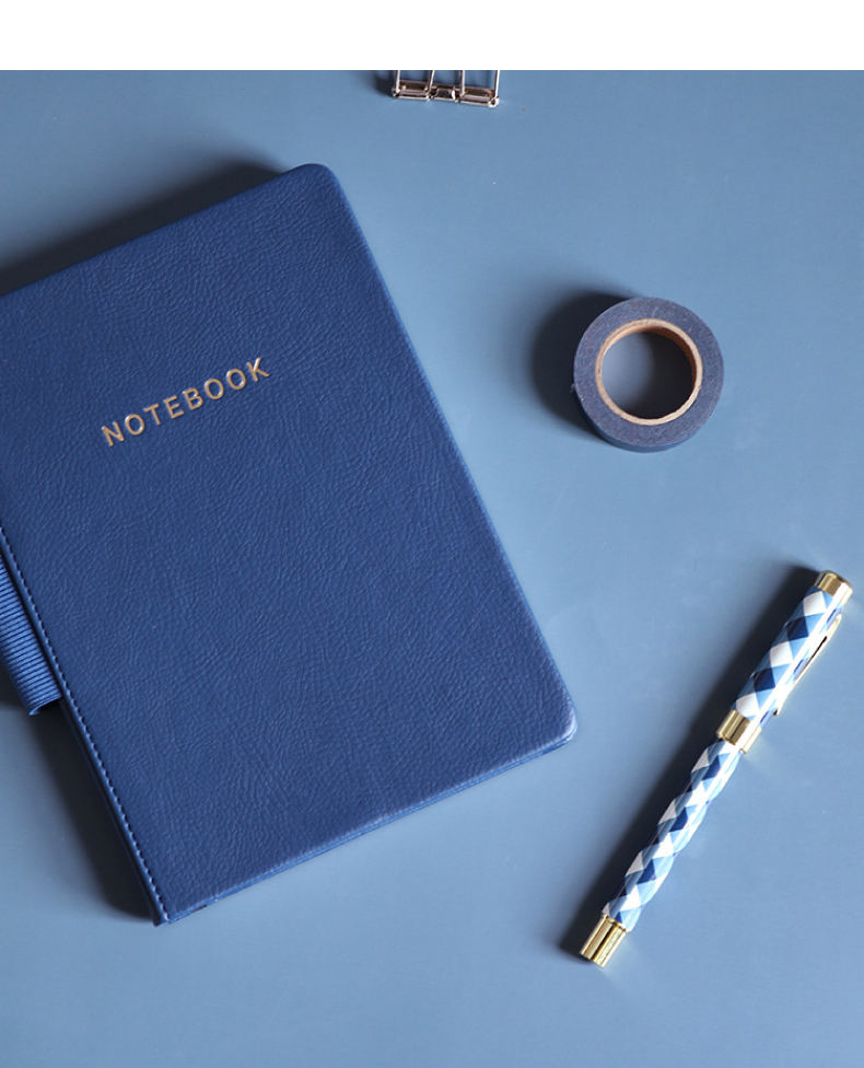 leather custom printing notebook