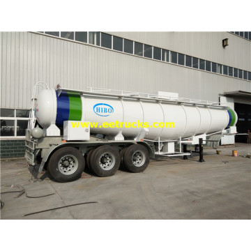 21000L 3 Axles Sulfuric Acid vận chuyển Trailers