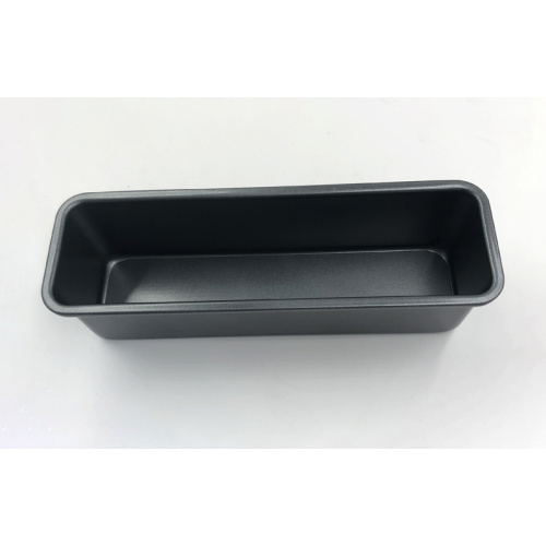 Rectangular toast mold with removable bottom