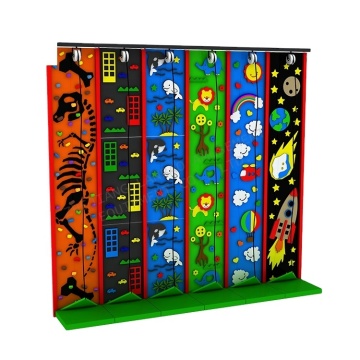 Combined Rock Climbing Wall and Obstacle Adventure Equipment