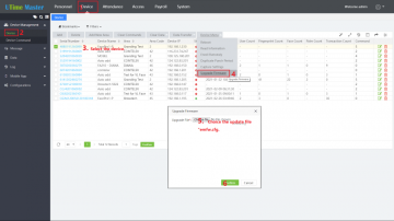 UTime Master for Time Attendance Web Software