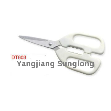 High Quality House Scissors Stainless Steel with plastic handle