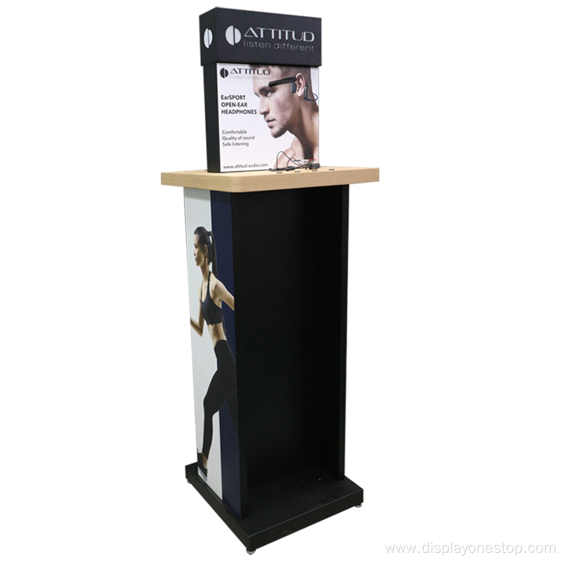 Advertising Trade show Promotion pop floor stand display