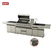 Wholesal Barbecu Grill BBQ Island Kitchen Cabinet