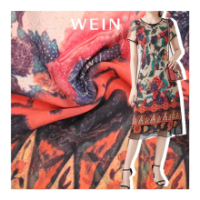 Professional Fabric Supplier: New Design Tropical Georgette Printed Chiffon Fabric for Dresses