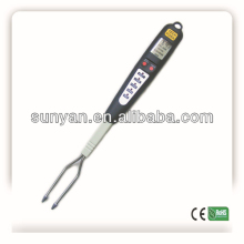 Digital thermometer fork with LCD display for bbq/cooking/kitchen/grill/food