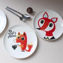 White Customized restaurant plates /weddings plates/dinner plates