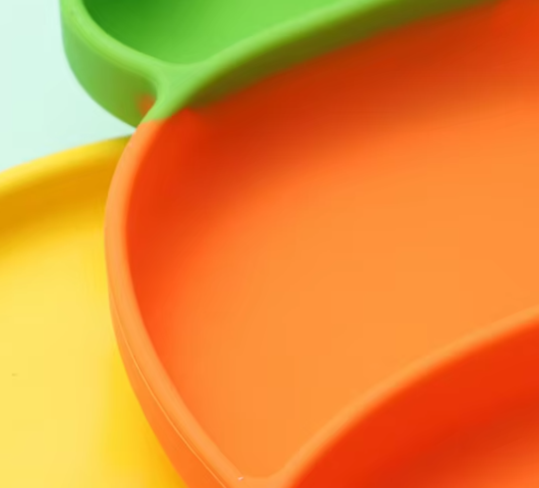 Silicone children's tableware Silicone children's tableware