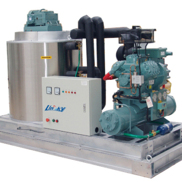 5 Ton Flake Ice Plant: Salt Water Flake Ice Machine