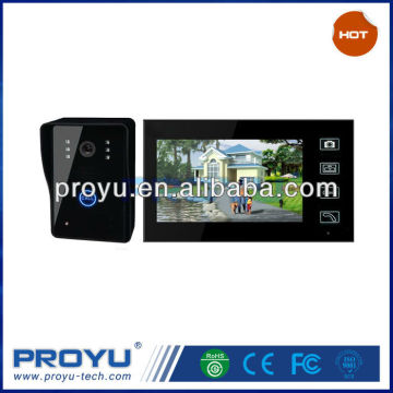 Clear Night-viewing 2.4GHz 7 Inch TFT Digital Wireless Video Door Phone