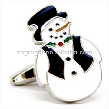 silver hot sale wholesale christmas cufflinks