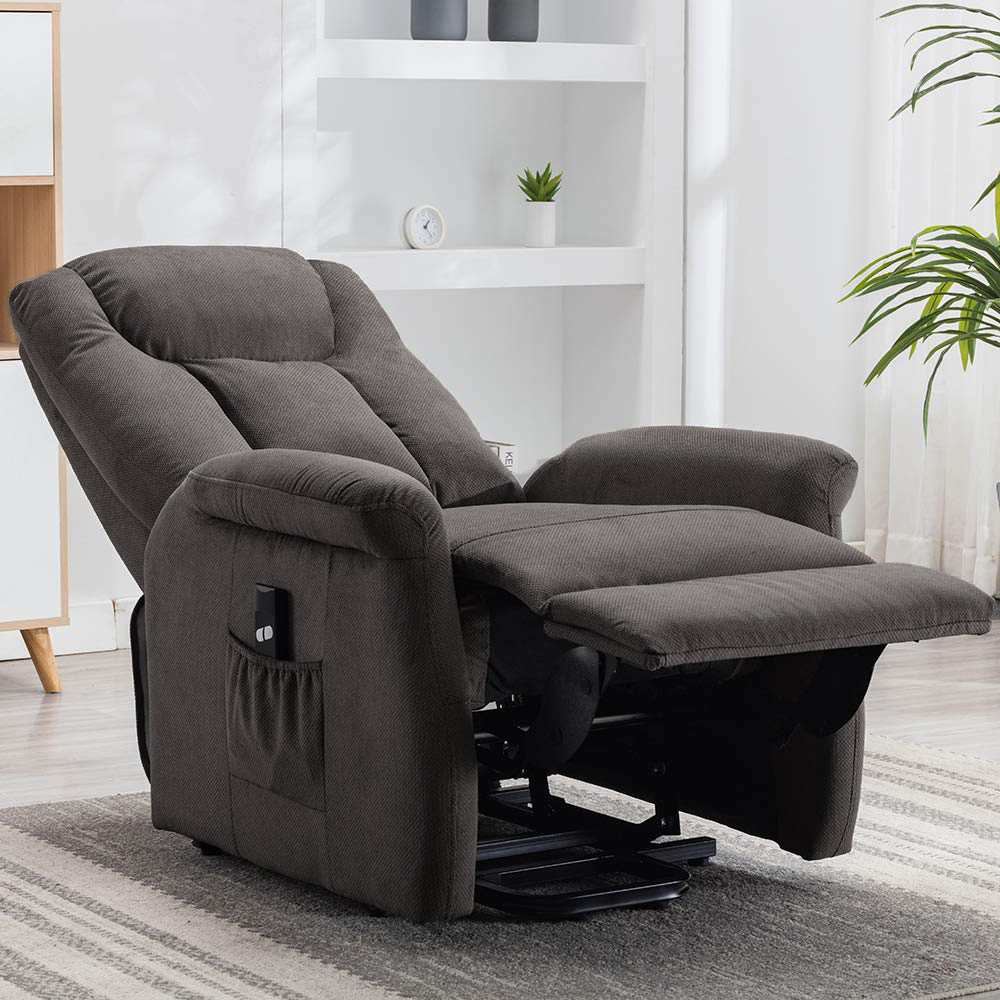 Elderly Fabric Power Recliner Sofa Lift Chair