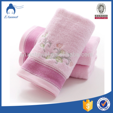 green day holiday embroidered cheap gift towel cotton gift towel