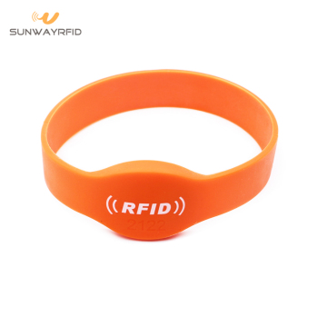 74mm MIFARE Classic RFID Silicone Wristband
