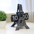 Eiffel Flip Clock with Cards Automatic