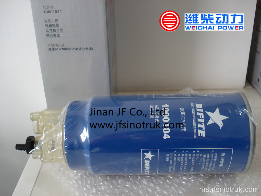 612630080088 612600081335 612600081294 Weichai Fuel Filter